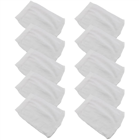 10pcs Swimming Pool Filter Storage Pool Skimmer Socks Saver White Ultra Fine Nylon Skimmer Basket Sock Sleeve Mesh Screen Net Cleans Debris and Le...