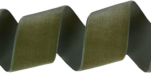 YAMA 1-1/2 Inch Wide Velvet Ribbon, 15 Yard Velvet Ribbon, Single Face Ribbon for Choker, Hair Accessories, Wreaths, Bouquets, Gift Wrapping, DIY ...
