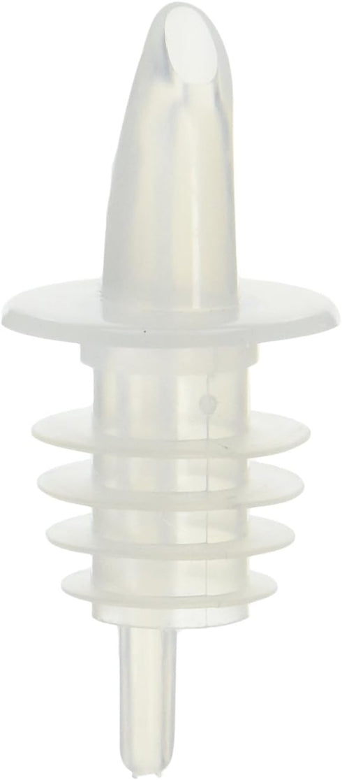 Winco Free Flow Pourers, Clear - 12 Pieces, Medium...
