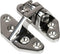 Ship RV accessories Yacht hardware Marine Hatch Hinge Heavy Duty Long Reach 316 Marine Grade Stainless Steel Hinge with Removable Pin 2.75" x 2.6"...