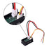 2pcs 0.28" LED Voltmeter Ammeter, Red and Blue Digital Multimeter Display Voltage Current Tester,DC 0-100V 10A Detector Voltage Current Meter Pane...