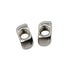 30 Series 1/4"-20 Threaded Standard Steel Drop in T-Nut, Drop in T-Nuts Accessory Hardware Nuts for 30 Series Aluminum Extrusion Profiles Rail, 20...