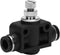 Air Flow Control Valve - 1/4" Tube OD x 1/4" Tube OD Straight Union Pneumatic Push to Connect Speed Regulator Valve (Pack of 1)...