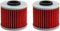 AHL 2 Pcs Oil Filter for HONDA NC700X DCT 2012-2018/CTX700N DCT 2014-2018/SXS1000M3 Pioneer 1000 2016-2019 15412-MGS-D21...