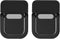 2 PCS Portable Invisible Laptop Stand,Mini Aluminum Laptop Feet Lifter,Self Adhesive Foldable Laptop Cooling Riser,Computer Keyboard Mount Kicksta...