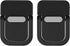 2 PCS Portable Invisible Laptop Stand,Mini Aluminum Laptop Feet Lifter,Self Adhesive Foldable Laptop Cooling Riser,Computer Keyboard Mount Kicksta...