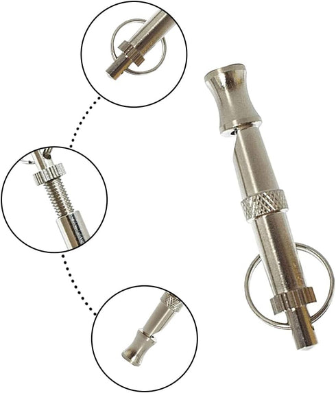Dog Whistle to Stop Barking Neighbors Dog Training Tools High Pitch Dog Training Whistle Copper Core Dog Whistles for Recall and Pet Behavior Cont...