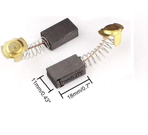 Carbon Brushes for Power Tool 18 x 11 x 7mm - 20pcs...