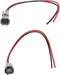 2pcs Fit for Toyota for Lexus Side Marker Light Pigtail Connector Wire Harness Cable Female and Male cable...