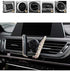 Best Bling Rhinestone Crystal Convenient Mini Car Dash Air Vent Automatic ADJUSTABLE Phone Holder (Silver)...