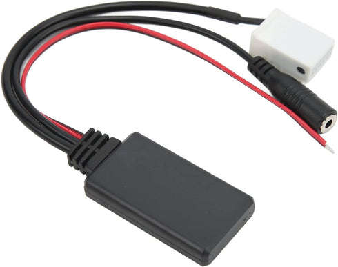 Audio Cable, Bluetooth AUX Music Interface Adapter Audio Cable Qiilu Bluetooth Aux in Cable with Microphone Replacement for Benz W169 W245 W203 W2...