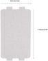 Garosa 5Pcs Microwave Oven Mica Plate Sheet Microwave Waveguide Cover Replacement Repairing Accessory for Kitchen Microwave Oven...
