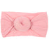 6 Pack Cute Toddler Baby Girls Elastic Soft Nylon Headwraps Infant Knot Bow Headband Turban (Set 2)...
