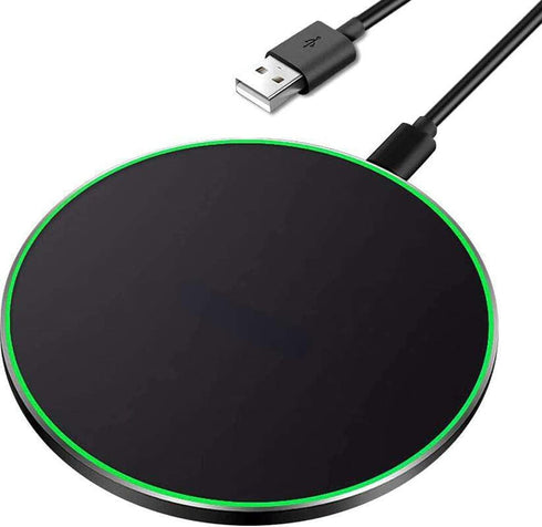 New Fast QI Wireless Charger 15W, Charging Pad Compatible with iPhone 15/14 / 13/12/12Pro Max/11/XR/X/8 Plus, Samsung Galaxy, Any Devices Support ...