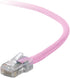 Belkin CAT5E Snagless Patch Cable RJ45M/RJ45M; 10 Pink...