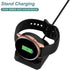 Charger Stand for Samsung Galaxy Watch 4/4 Classic/3/Active 2/Active, Silicone Charging Stand Dock Holder Non-Slip Base for Galaxy Watch 4/4 Class...