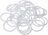 30pcs White Dreamcatcher Rings Hoops, 60mm Plastic Macrame Rings Dream Catcher Circle for DIY Art Crafts...
