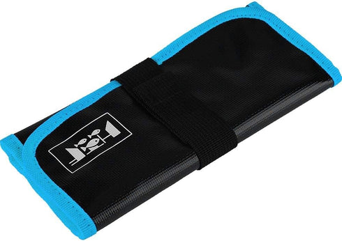Jig Bag,Fishing Lure Jig Bag Waterproof PVC Pockets Bags Fishing Tackle Gear Tools Accessories Bag 31x22cm/12.2x8.6inch(Blue) Slow Jig Case Calcut...