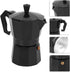 Oumefar 6 Cup Coffee Maker, Italian Coffee Maker, Coffee Maker, Coffee Maker Tool, Quick Pot for Home Office (Black)...