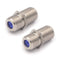 VCE 3GHz Coaxial Cable Connector, RG6 Coax Cable Extender F-Type Nickel Plated Adapter Female to Female for TV Cables, 2 Pack...