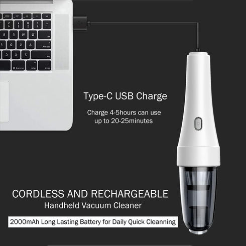Handheld Vacuum Cordless Car Vacuum Portable Cordless with 9500PA Strong Suction?Hand Vacuum Portable 120W High Power,Handheld Car Vacuum Cleaner ...