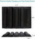 Silicone Bread Mold 5 Loaf Baking Mould Flexible Reusable Forms Shapes Non Stick Perforated...