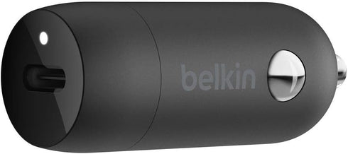 Belkin USB-C Car Charger 18W W/ 4Ft USB-C to Lightning Cable (iPhone Fast Charger for iPhone 11, Pro, Max, XS, Max, XR, X, 8, Plus, iPhone SE 2020...