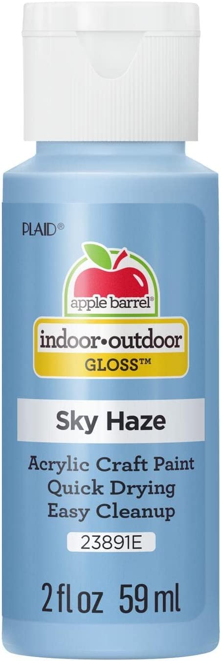 Apple Barrel Gloss Acrylic Craft Paint, 2 oz, Sky Haze...