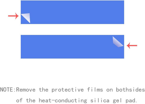 2Pcs m.2 thermal pad? 70x20x2mm for Pcie M.2 2280 SSD NVMe Heatsinks M.2 Laptop cooling...