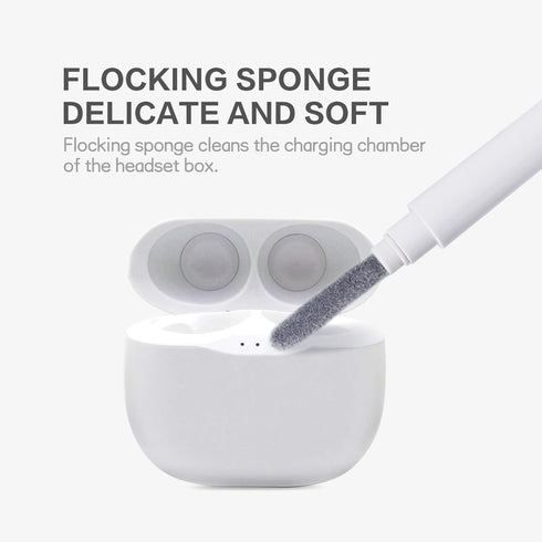 Bluetooth Earbuds Cleaning Pen, Multi-Function Cleaner Kit Soft Brush for Wireless Earphones Charging Box Accessories, Computer, Camera and Mobile...