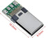 10PCS USB 3.1 Type C Connector 24 Pins Male Plug Socket Receptacle Adapter to Solder Wire & Cable 24P PCB Board Support Module...