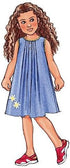 BUTTERICK PATTERNS B4176 Children's/Girls' Top, Dress, Shorts and Pants, Size 2-3-4-5...