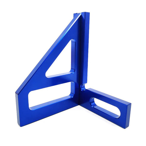 45/90 Degree Aluminum Alloy Woodworking Square Protractor Miter Triangle Ruler Layout Measuring Tool for Engineer Carpenter...