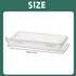 2 PCS Plastic Storage Case with 100 PCS Clear Paper Money Holder, Thicken Paper Money Currency Collection Sleeves Protector Bag with Money Storage...