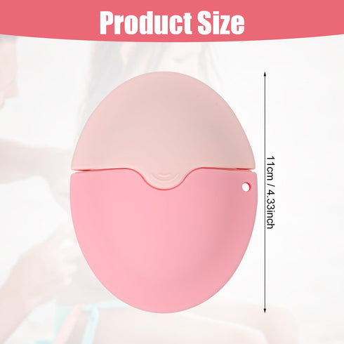 Sunscreen Applicator for Kids, Silicone Sunblock Applicator for Face, Round Easy-to-Hold Sunblock Body Brush Sun Cream Brush Sun Lotion Applicator...
