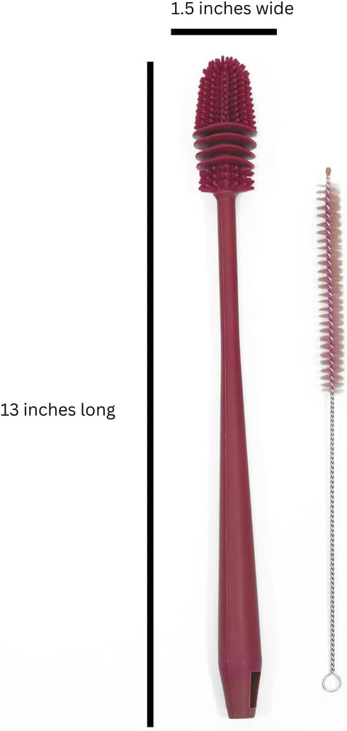 Bottle and Straw Cleaning Set (red)...
