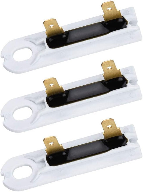HXMLS 3392519 Dryer Thermal Fuse (3 Pack) Replacement for Whirlpool WP3392519 Replaces Part # AP6008325 3388651 694511