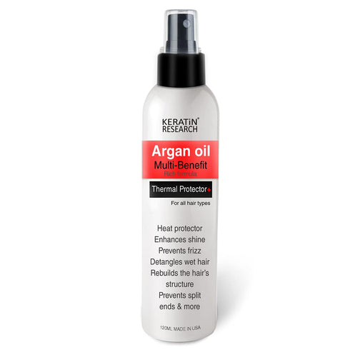 Thermal Heat Protector Hair Spray Enhances shine, Eliminates Frizz, Detangles Hair, protects hair from High heat, Ease on Styling prevents split e...