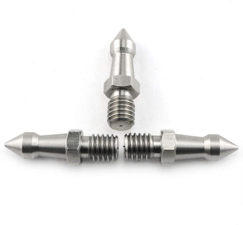 1 Piece 1/4 Inch Stainless Steel Foot Screw Camera Tripod Spikes Replacement Part for Monopod Tripod...