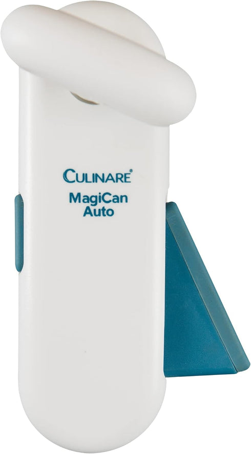 C10011 MagiCan Auto 2 Can Opener - Manual opener with a patented cutting system and a strong clamp mechanism for single-hand use, in white, 20 x 5...