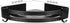 TOPINCN Bathroom Corner Shelf for Shower Wall Mounted Shower Caddy Storage Organizer for Kitchen Toilet(Black)...