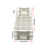 3 Packs Plastic Test Tube Rack, 21 Holes Lab Test Tube Rack Holder for 30mm Test Tubes, White, Detachable (21 Holes)...