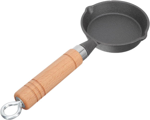 Zerodeko Mini Omelet Pan Metal Detectors for Adults Round Griddle Hard Ground Tent Pegs Kitchen Cooking Pan Rolled Omelet Pan Nonstick Cookware Sq...