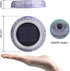 Solar Powered Ground Lights with Long-Lasting LEDs - Eco-Friendly, Water-Resistant, and Easy to Install....