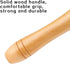 QMNNMA Seam Roller for Leather, Quilting, Platen Tools, Leather Press Edge Roller Leather Edge Creaser and Smoother, Leather Glue Laminating Rolle...