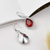 Austrian Crystal Teardrop Dangle Drop Earrings for Women Dangling 14K Gold Plated Hypoallergenic Jewelry...