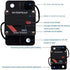 200A Circuit Breaker 30A-300A with Manual Reset Waterproof Inline Fuse Inverter for Marine Trolling Motors Boat ATV Manual Power 12V-48VDC (200A)...