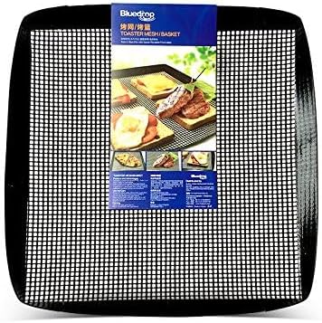 Bluedrop Toaster Baskets, Black, Rectangular, 30X35CM, PTFE Coated Fiberglass, Non Stick, Modern, Kitchen, BASKET, Baking Basket...