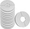 Wall Split Flange Stainless Steel split Escutcheon Plate Self-Adhesive Plumbing Cover Plates Round for 22mm Diameter Pipe...