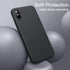 JETech Silicone Case for iPhone X, iPhone Xs, 5.8-Inch, Silky-Soft Touch Full-Body Protective Case, Shockproof Cover with Microfiber Lining (Black...